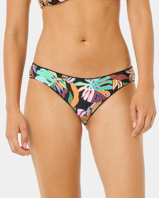 Image of Swimwear. Productname: rip Curl Womens Sunset Luau Cheeky Bikini Bottom Multi - in Multi colour by brand - rip Curl