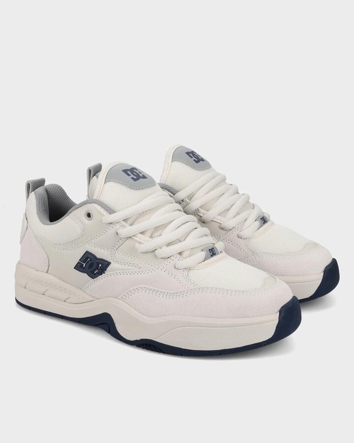 Image of Shoes. Product name - DC Shoes Mens Dc Ascend Skate Shoes Offwhite in Offwhite colour by brand - DC Shoes