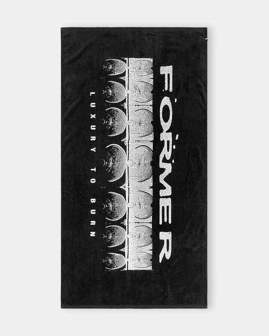 Image of Accessories. Productname: former Quaver Towel Black - in Black colour by brand - Former