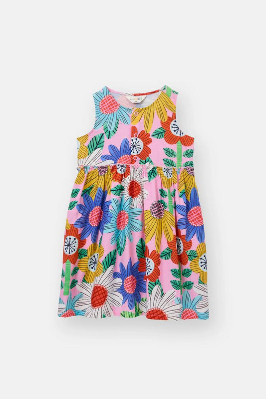 Image of Dresses. Productname: Blooming Floral Kids Dress in Pink colour by brand - Gorman