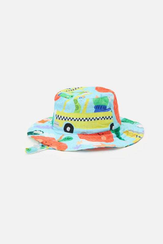 Image of Hats. Productname: Taxi Kids Hat in Blue colour by brand - Gorman
