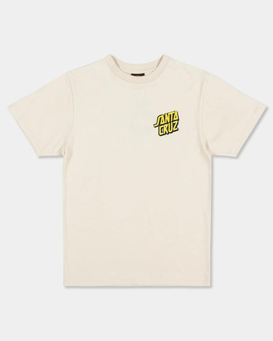 Image of T-Shirts. Productname: santa Cruz Boys 8-16 Summer 76 T-Shirt Natural - in Natural colour by brand - santa Cruz