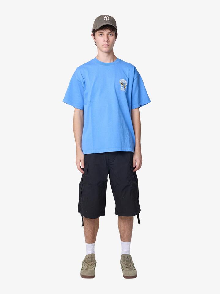 Image of T-Shirts. Productname: Weekend Cartel Cherubs Tee in Blue Blast colour by brand - Weekend Cartel