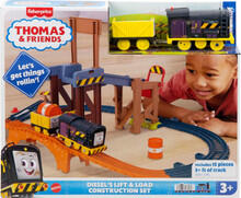 Image of Construction Set Toys. Product name - Thomas & Friends Diesel's Lift & Load Construction Set in colour by brand - 