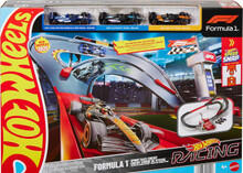 Image of Toy Cars. Product name - Hot Wheels Racing Formula 1 Sprint Race Circuit Track Set in colour by brand - Hot Wheels