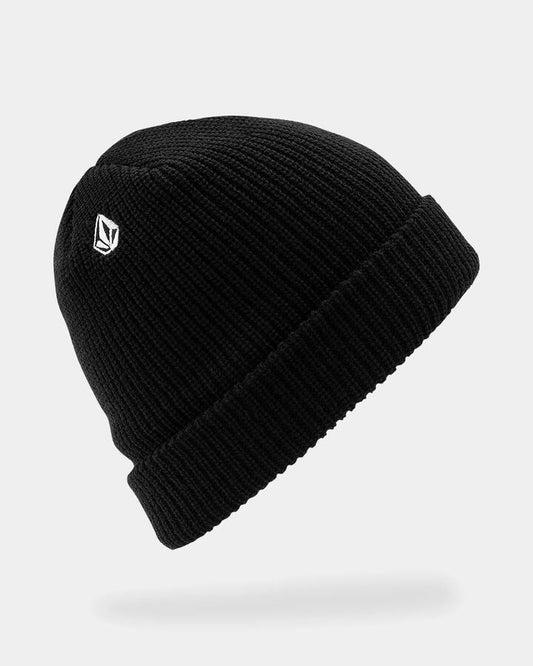 Image of Hats. Productname: Volcom Mens Full Stone Beanie Black - in Black colour by brand - Volcom