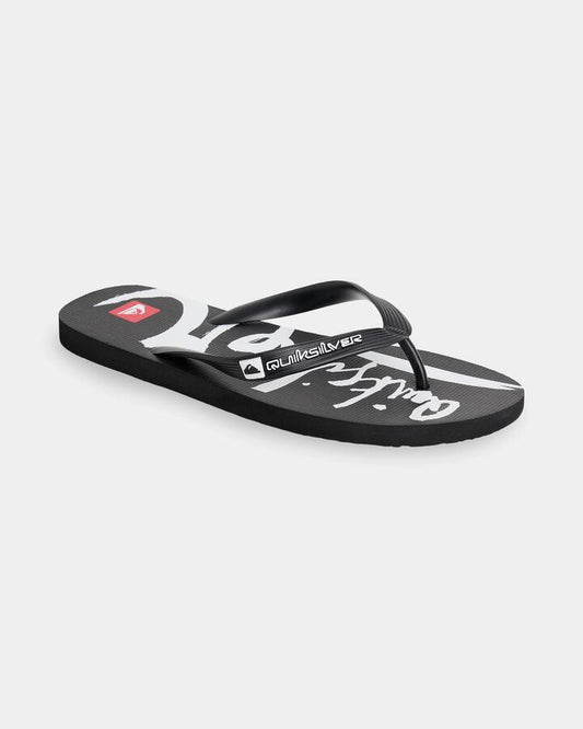Image of Sandals. Productname: Quiksilver - Mens Moncata Natas Thongs - Black - in Black colour by brand - Quiksilver