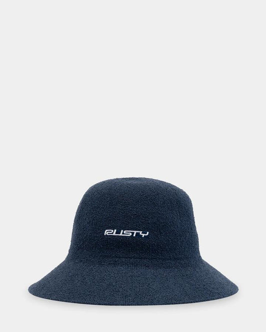 Image of Hats. Productname: rusty - Womens Bailey Bucket Hat - Navy Blue - in Navy Blue colour by brand - rusty