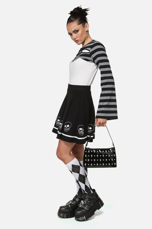 Image of Bags. Productname: Cranium Skull Handbag in Black colour by brand - Black Friday