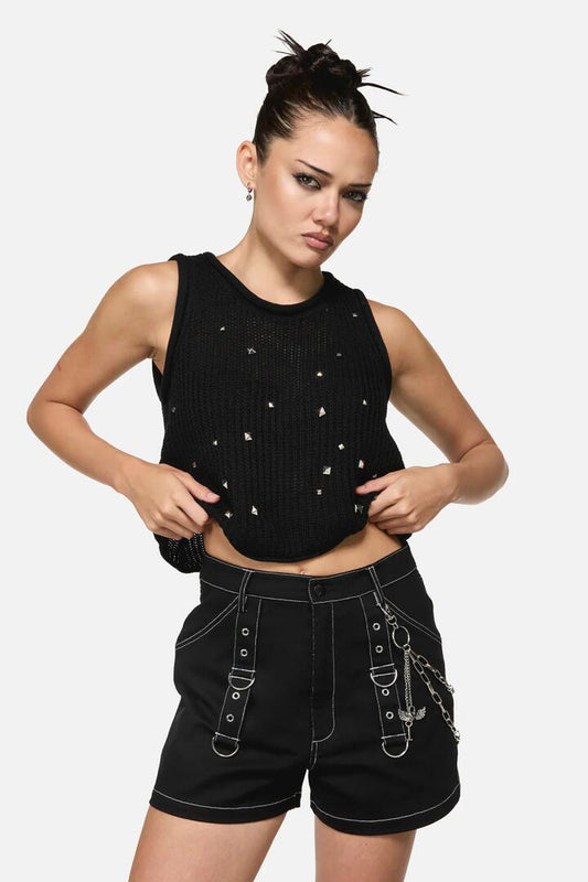 Image of Jewelry. Productname: Lock & Key Pant Chain in Silver colour by brand - Black Friday