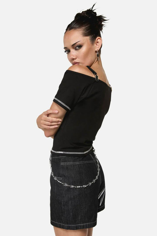 Image of Jewelry. Productname: Spider Pants Chain in Silver colour by brand - Black Friday