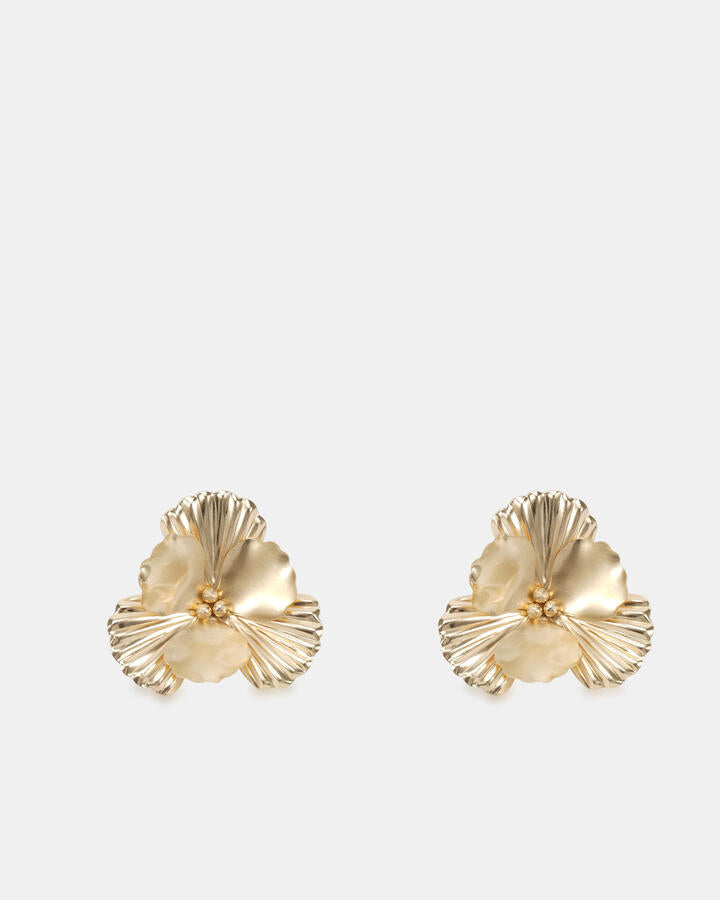 Image of Earrings. Productname: Earring - Charlotte Metallic in Metallic colour by brand - Novo