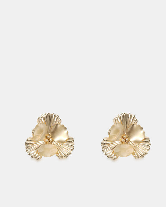 Image of Earrings. Productname: Earring - Charlotte Metallic in Metallic colour by brand - Novo
