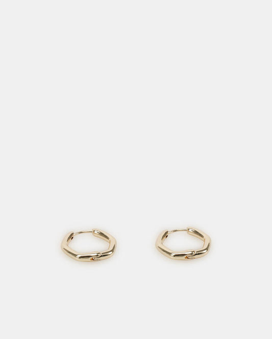 Image of Earrings. Productname: Earring - Cyrus Metallic in Metallic colour by brand - Novo