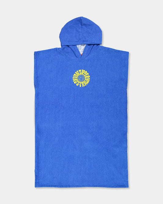 Image of Towels. Productname: Von Zipper Boys 8-16 Sunsmirk Hooded Towel Bright Blue - in Bright Blue colour by brand - Von Zipper