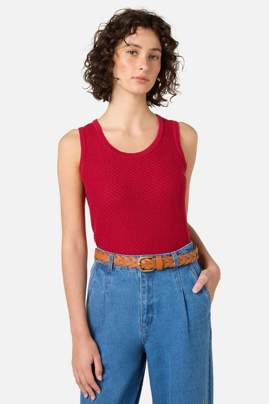 Image of Accessories. Productname: Weave Stud Belt in Tan colour by brand - Princess Highway