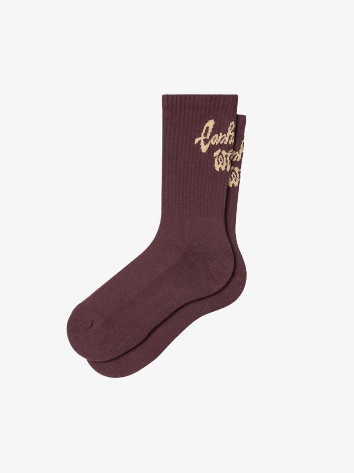 Image of Socks. Productname: Carhartt Wip Chedda Socks ONE SIZE Rondo / Air Yellow in Rondo / Air Yellow colour by brand - Carhartt Wip