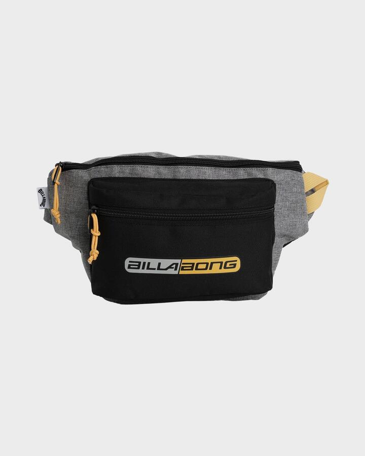 Image of Bags. Productname: Billabong - Mens Vista Vibes Bum Bag - Heather Grey/Black - in Heather Grey/Black colour by brand - Billabong