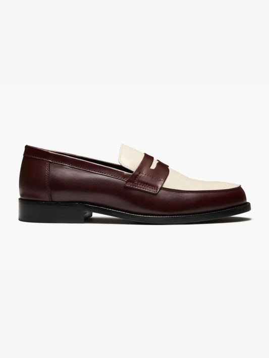 Image of Flats. Productname: Aquila Dartmouth Loafer in Bordo Multi colour by brand - Aquila