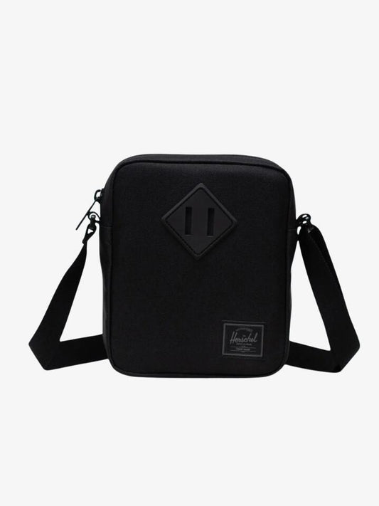 Image of Bags. Productname: Herschel Heritage Crossbody Bag ONE SIZE Black Tonal in Black Tonal colour by brand - Herschel