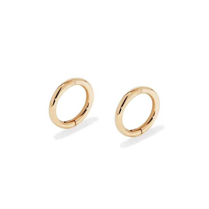 Image of Earrings. Productname: 6mm Sleeper Earrings in 9kt Yellow Gold in Gold colour by brand - Bevilles