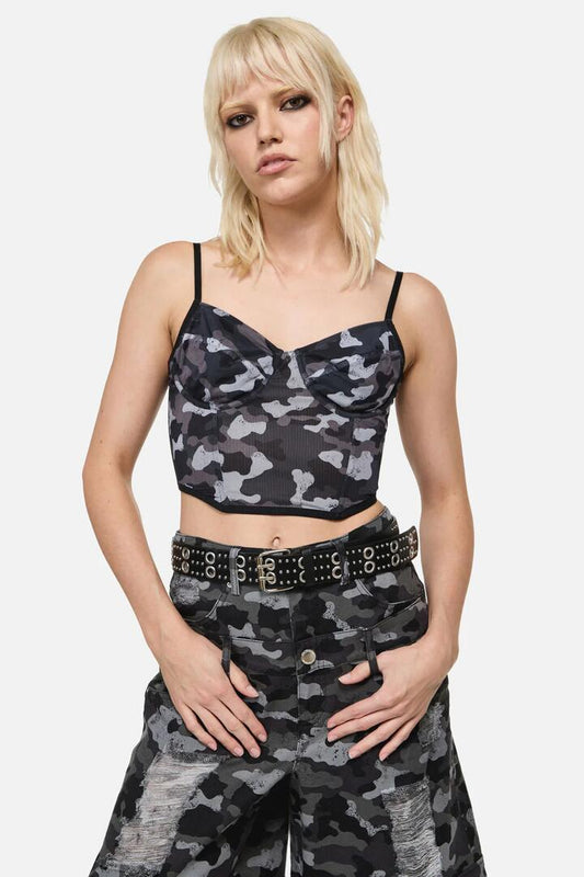 Image of Accessories. Productname: Eyelet & Small Stud Belt in Black colour by brand - Dangerfield