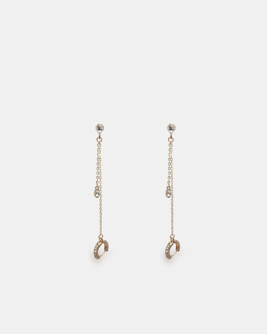Image of Earrings. Productname: Earring - Dirk Pack: Metallic - Women's Earrings in Metallic colour by brand - Novo
