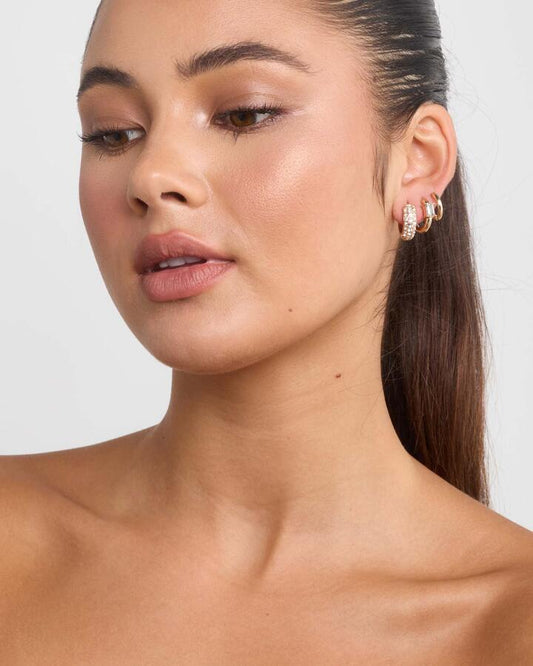 Image of Earrings. Productname: Earring - Deimos Pack: Metallic - Women's Earrings in Metallic colour by brand - Novo