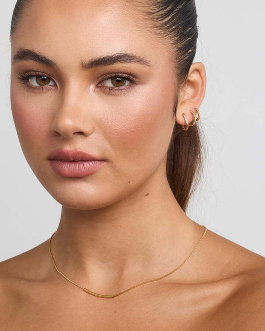 Image of Earrings. Productname: Earring - Delano Pack: Metallic - Women's Earrings in Metallic colour by brand - Novo