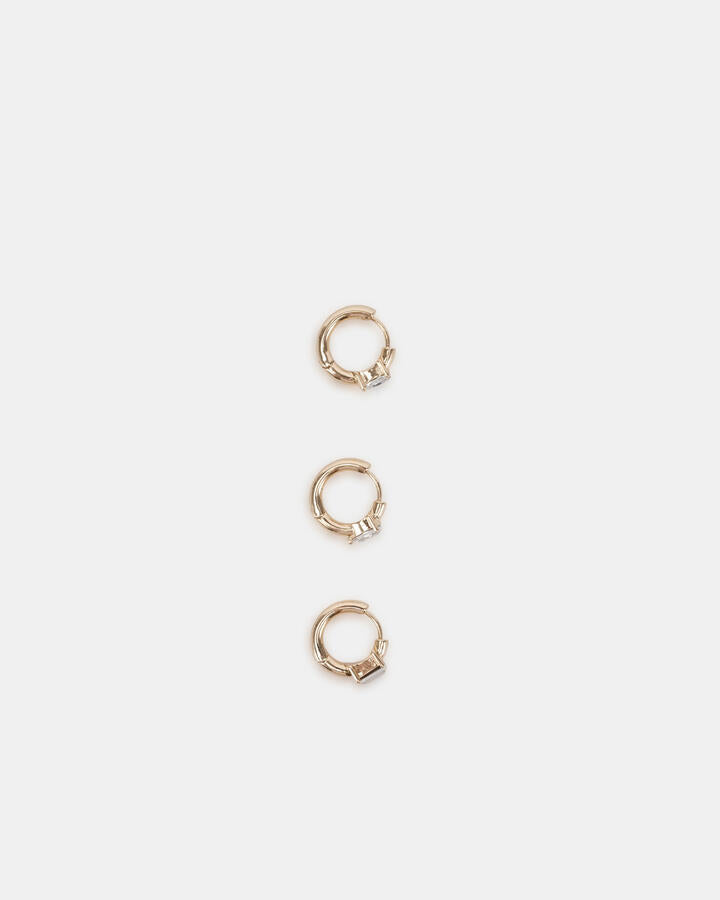 Image of Earrings. Productname: Earring - Deuce Pack: Metallic - Women's Earrings in Metallic colour by brand - Novo