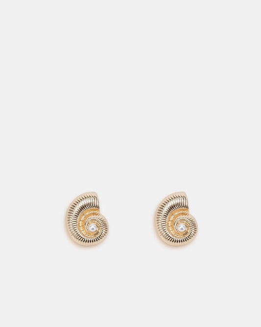 Image of Earrings. Productname: Earring - Donatella: Metallic - Women's Earrings in Metallic colour by brand - Novo