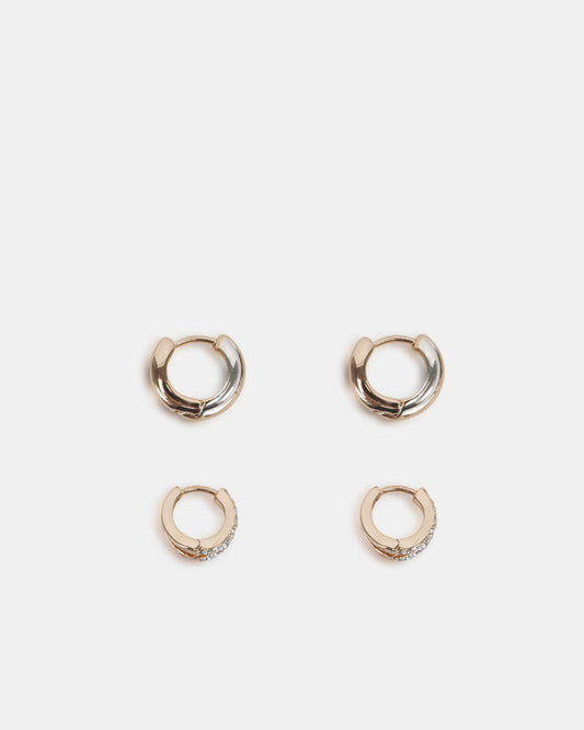 Image of Earrings. Productname: Earring - Dutch Pack: Silver/gold - Women's Earrings in Silver/Gold colour by brand - Novo