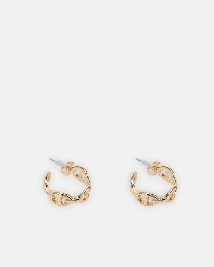 Image of Necklaces. Productname: Earring - Claire: Metallic - Women's Necklaces in Metallic colour by brand - Novo