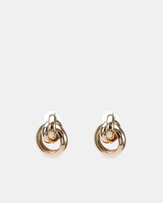 Image of Earrings. Productname: Earring - Desmond: Metallic - Women's Earrings in Metallic colour by brand - Novo
