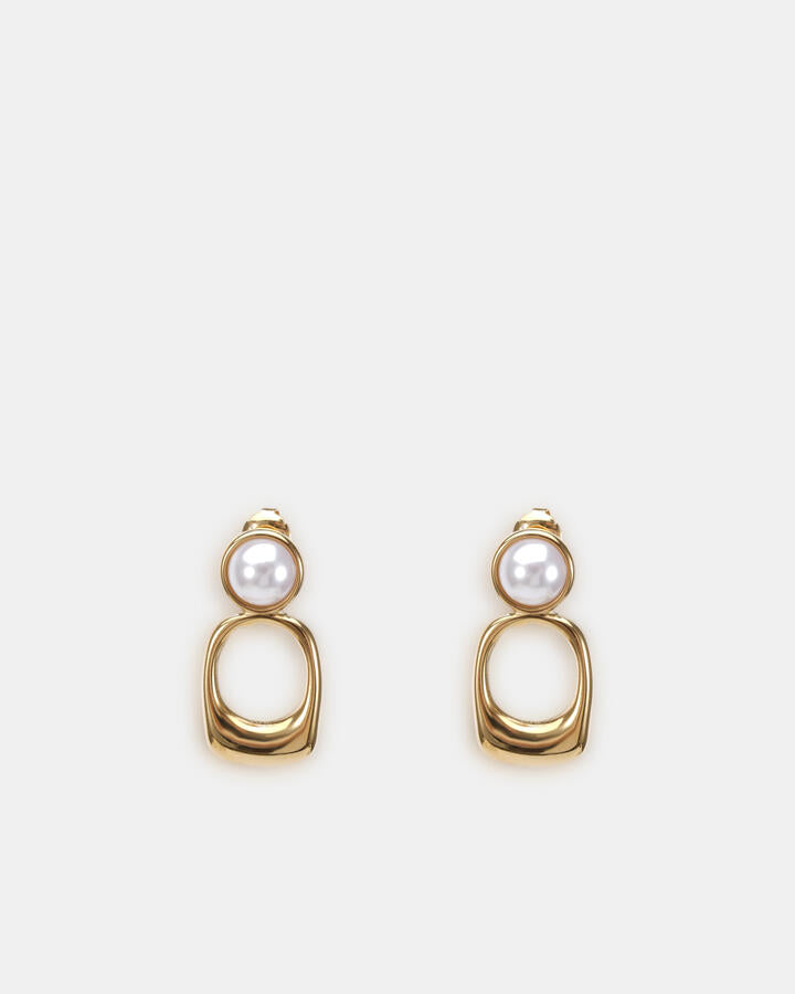 Image of Earrings. Productname: Earring - Dustin: Metallic - Women's Earrings in Metallic colour by brand - Novo