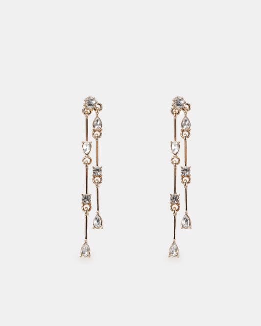 Image of Earrings. Productname: Earring - Dame: Metallic - Women's Earrings in Metallic colour by brand - Novo