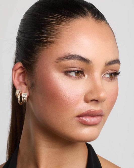 Image of Earrings. Productname: Earrings - Hugo Pack: Metallic - Women's Earrings in Metallic colour by brand - Novo