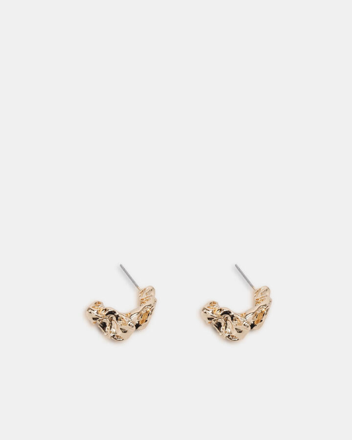 Image of Earrings. Productname: Earring - Yelena Metallic in Metallic colour by brand - Novo