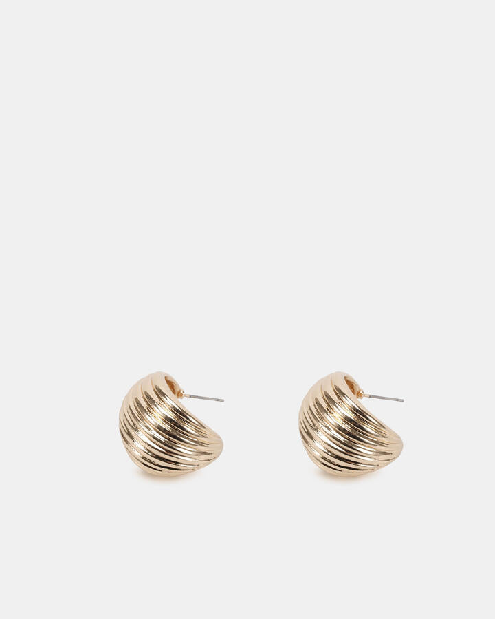 Image of Earrings. Productname: Earring - York Metallic in Metallic colour by brand - Novo