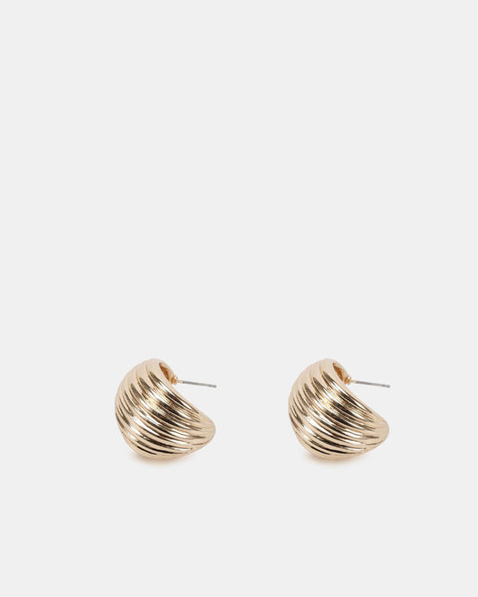 Image of Earrings. Productname: Earring - York Metallic in Metallic colour by brand - Novo