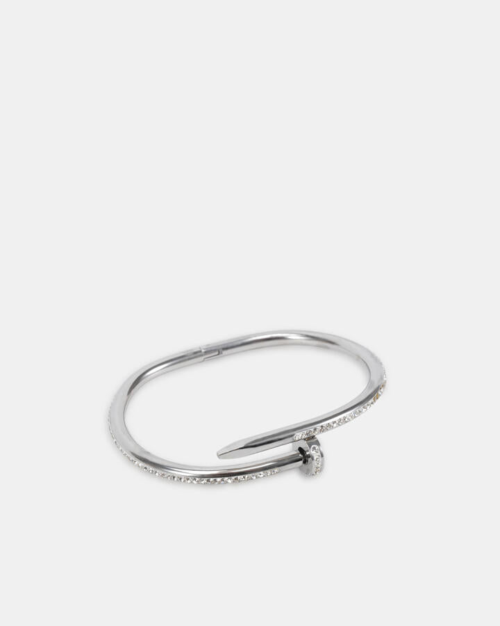 Image of Bracelets. Productname: Bangle - Yvette: Silver - Women's Bracelets in Multi colour by brand - Novo