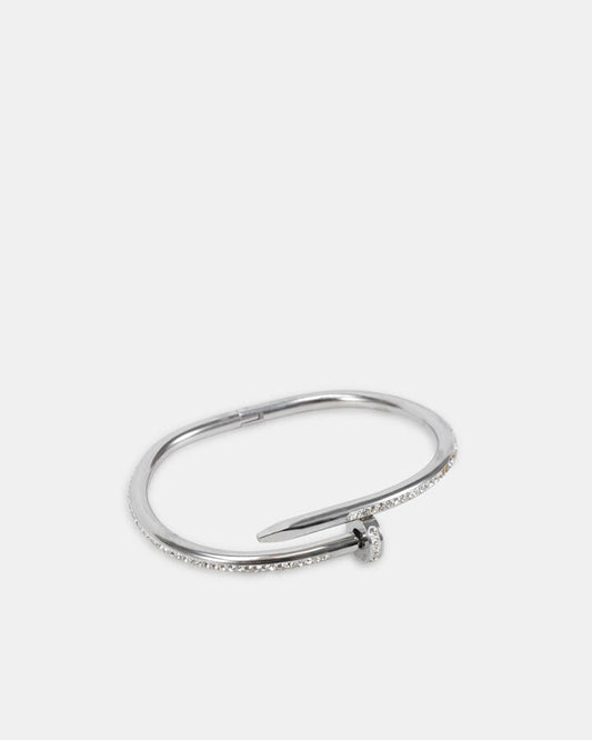 Image of Bracelets. Productname: Bangle - Yvette: Silver - Women's Bracelets in Multi colour by brand - Novo