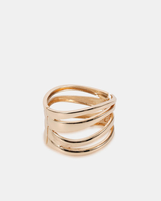 Image of Jewelry. Productname: Bangle - Yarrow Metallic in Metallic colour by brand - Novo