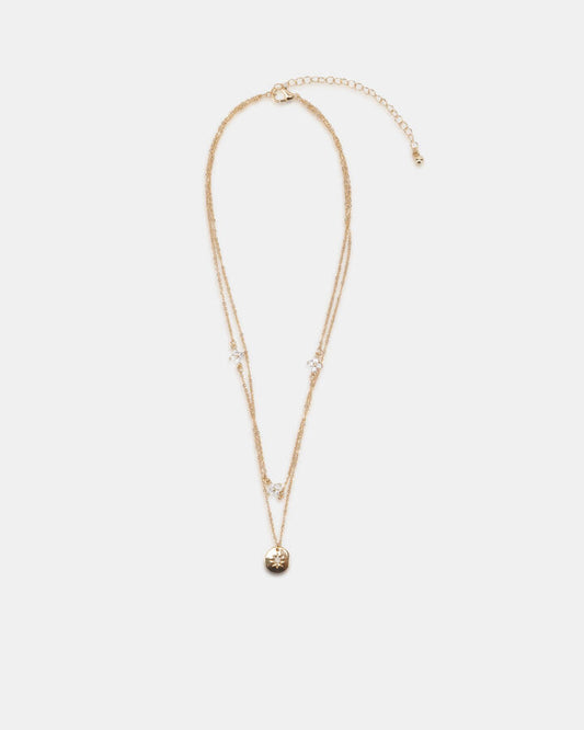 Image of Necklaces. Productname: Necklace - Xane: Metallic - Women's Necklaces in Metallic colour by brand - Novo