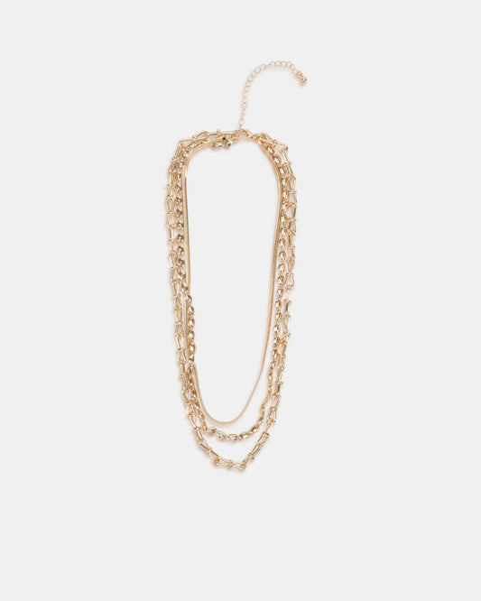 Image of Necklaces. Productname: Necklace - Xaviell Pack: Metallic - Women's Necklaces in Metallic colour by brand - Novo