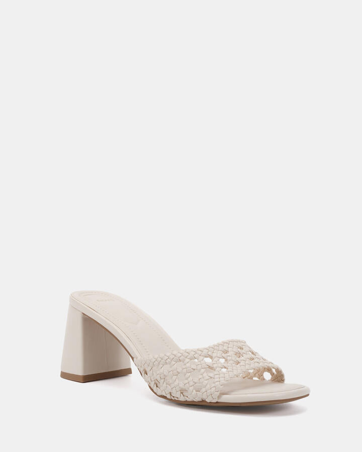 Image of Heels. Productname: Yuna: White - Women's High Fashion in Multi colour by brand - Novo