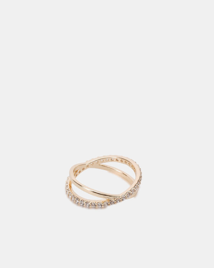 Image of Rings. Product name - Ring Xenith Gold in Metallic colour by brand - Novo