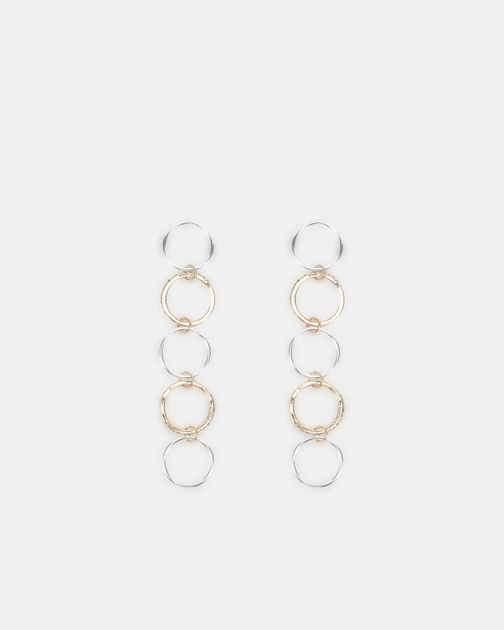 Image of Jewelry. Productname: Ring - Dani Stackable: Silver/gold - Women's Rings in Silver/Gold colour by brand - Novo
