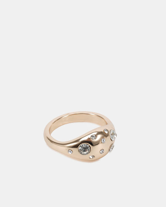Image of Jewelry. Productname: Ring - Xabrina: Gold - Women's Rings in Metallic colour by brand - Novo