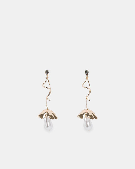 Image of Earrings. Productname: Earring - Xandy: Metallic - Women's Earrings in Metallic colour by brand - Novo